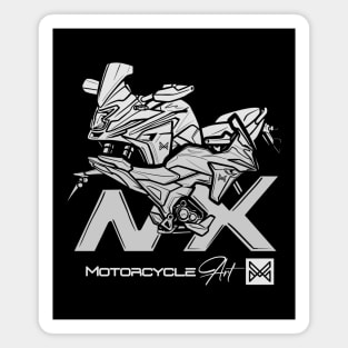 honda nx motorcycle Magnet
